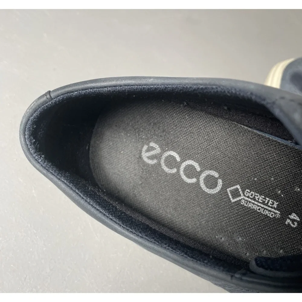 Ecco Mens Hybrid 720 Gore-Tex Waterproof Oxford Sneakers‎ Size 8-8.5 /EU42
